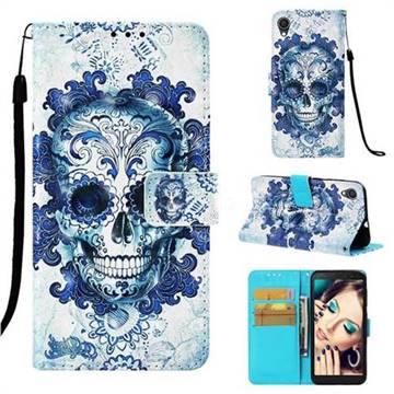 Cloud Kito 3D Painted Leather Wallet Case for Asus ZenFone Live (L1) ZA550KL