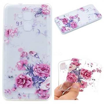 Peony Super Clear Soft TPU Back Cover for Asus Zenfone 3 Max ZC520TL