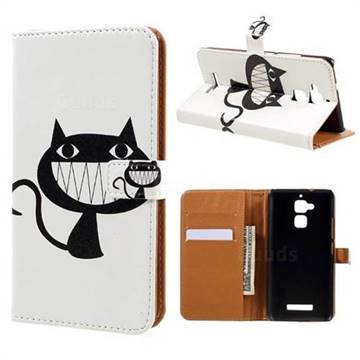 Proud Cat Leather Wallet Case for Asus Zenfone 3 Max ZC520TL