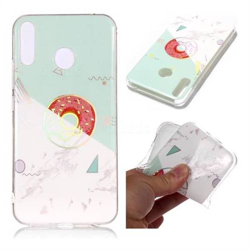 Donuts Marble Pattern Bright Color Laser Soft TPU Case for Asus Zenfone 5Z ZS620KL