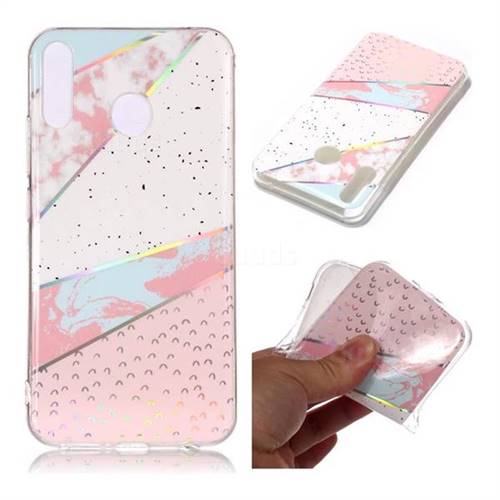 Matching Color Marble Pattern Bright Color Laser Soft TPU Case for Asus Zenfone 5Z ZS620KL
