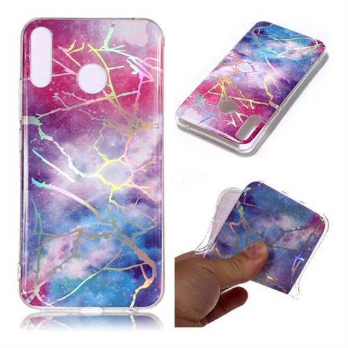 Dream Sky Marble Pattern Bright Color Laser Soft TPU Case for Asus Zenfone 5Z ZS620KL