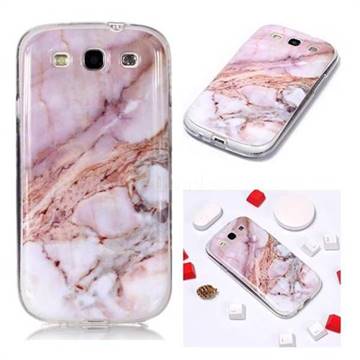 Classic Powder Soft TPU Marble Pattern Phone Case for Samsung Galaxy S3