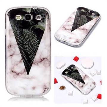 Leaf Soft TPU Marble Pattern Phone Case for Samsung Galaxy S3