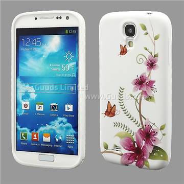 Blooming Flower TPU Case for Samsung Galaxy S4 i9500 i9505
