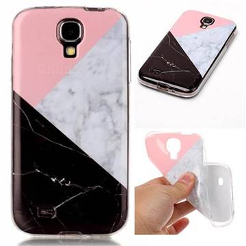 Tricolor Soft TPU Marble Pattern Case for Samsung Galaxy S4