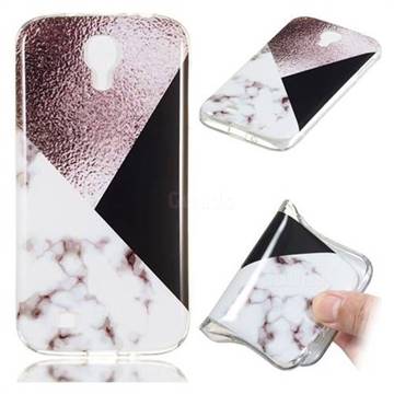 Black white Grey Soft TPU Marble Pattern Phone Case for Samsung Galaxy S4