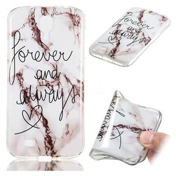 Forever Soft TPU Marble Pattern Phone Case for Samsung Galaxy S4