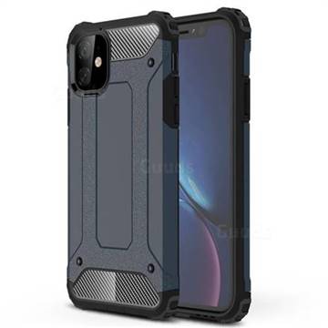 King Kong Armor Premium Shockproof Dual Layer Rugged Hard Cover for iPhone 11 (6.1 inch) - Navy