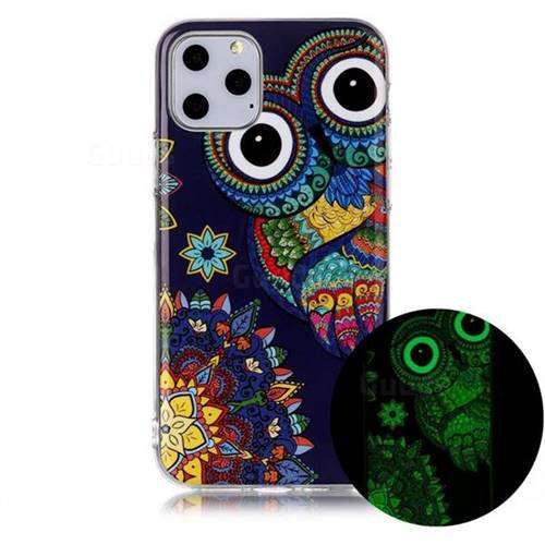 Tribe Owl Noctilucent Soft TPU Back Cover for iPhone 11 (6.1 inch)