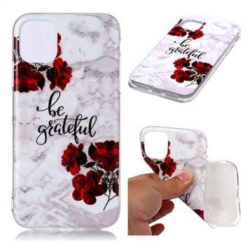 Rose Soft TPU Marble Pattern Phone Case for iPhone 11 (6.1 inch)