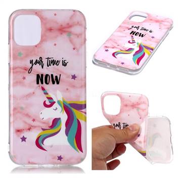 Unicorn Soft TPU Marble Pattern Phone Case for iPhone 11 (6.1 inch)