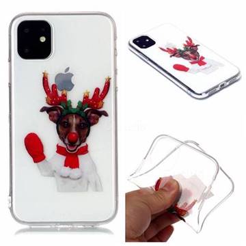 Red Gloves Elk Super Clear Soft TPU Back Cover for iPhone 11 (6.1 inch)