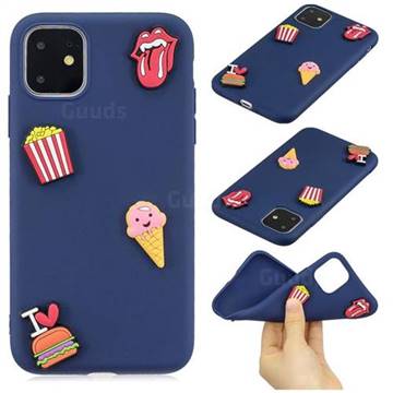I Love Hamburger Soft 3D Silicone Case for iPhone 11 (6.1 inch)
