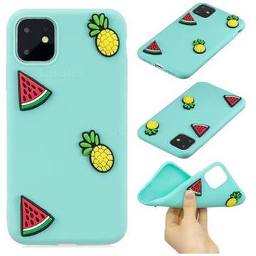 Watermelon Pineapple Soft 3D Silicone Case for iPhone 11 (6.1 inch)