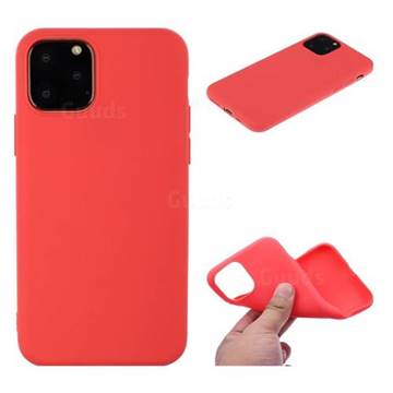 Candy Soft TPU Back Cover for iPhone 11 (6.1 inch) - Red