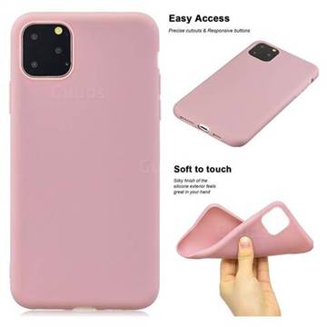 Soft Matte Silicone Phone Cover for iPhone 11 (6.1 inch) - Lotus Color