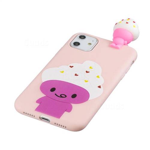Ice Cream Man Soft 3D Climbing Doll Soft Case for iPhone 11 (6.1 inch ...