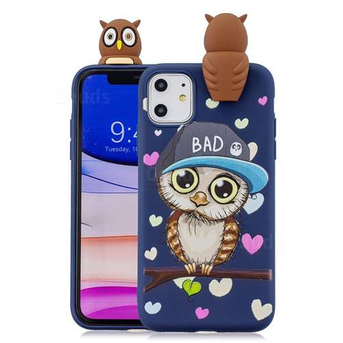 Bad Owl Soft 3D Climbing Doll Soft Case for iPhone 11 (6.1 inch)