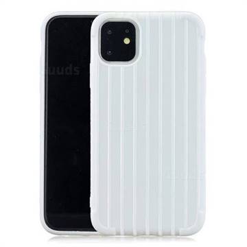 Suitcase Style Mobile Phone Back Cover for iPhone 11 (6.1 inch) - White