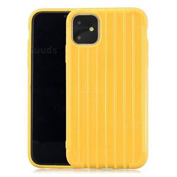 Suitcase Style Mobile Phone Back Cover for iPhone 11 (6.1 inch) - Yellow