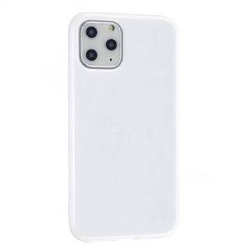 2mm Candy Soft Silicone Phone Case Cover for iPhone 11 (6.1 inch) - White