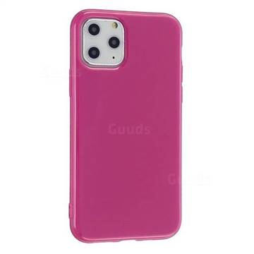 2mm Candy Soft Silicone Phone Case Cover for iPhone 11 (6.1 inch) - Rose