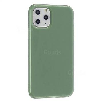 2mm Candy Soft Silicone Phone Case Cover for iPhone 11 (6.1 inch) - Pea Green