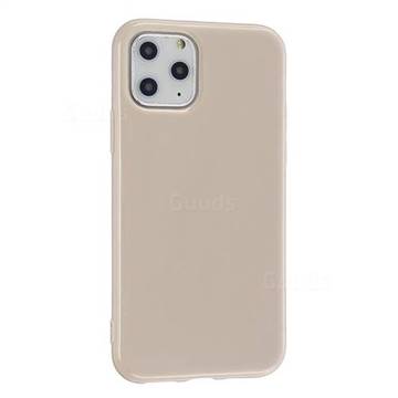 2mm Candy Soft Silicone Phone Case Cover for iPhone 11 (6.1 inch) - Khaki