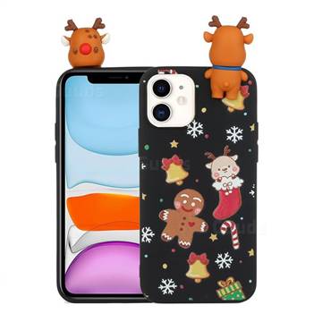 Gift Snow Christmas Xmax Soft 3D Doll Silicone Case for iPhone 11 (6.1 inch)