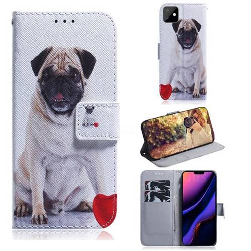 Pug Dog PU Leather Wallet Case for iPhone 11 (6.1 inch)