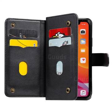 Multi-function Ten Card Slots and Photo Frame PU Leather Wallet Phone ...