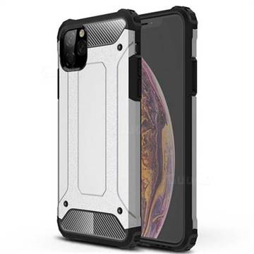 King Kong Armor Premium Shockproof Dual Layer Rugged Hard Cover for iPhone 11 Pro Max (6.5 inch) - White