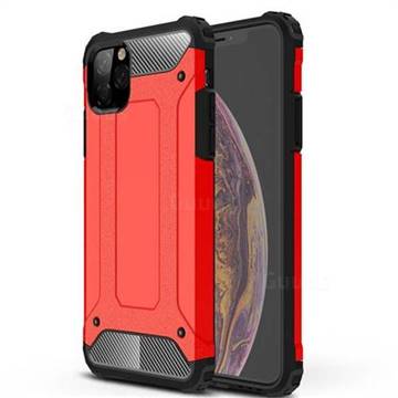 King Kong Armor Premium Shockproof Dual Layer Rugged Hard Cover for iPhone 11 Pro Max (6.5 inch) - Big Red