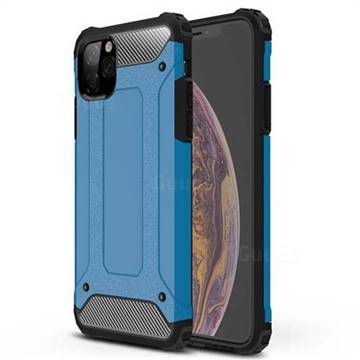 King Kong Armor Premium Shockproof Dual Layer Rugged Hard Cover for iPhone 11 Pro Max (6.5 inch) - Sky Blue