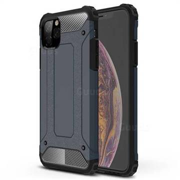 King Kong Armor Premium Shockproof Dual Layer Rugged Hard Cover for iPhone 11 Pro Max (6.5 inch) - Navy