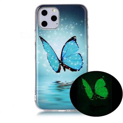 Butterfly Noctilucent Soft TPU Back Cover for iPhone 11 Pro Max (6.5 inch)