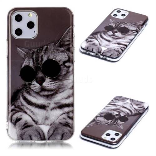 Kitten with Sunglasses Soft TPU Cell Phone Back Cover for iPhone 11 Pro Max (6.5 inch)
