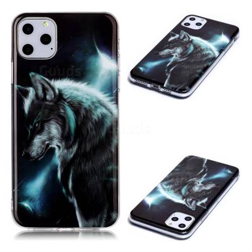 Fierce Wolf Soft TPU Cell Phone Back Cover for iPhone 11 Pro Max (6.5 inch)