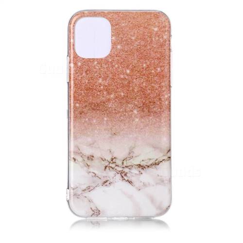 Glittering Rose Gold Soft Tpu Marble Pattern Case For Iphone 11 Pro Max 6 5 Inch Iphone 11 Pro Max 6 5 Inch Cases Guuds