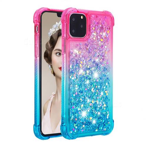 Multicolor Smudged Paint Phone Case, Pink, Blue, Photo Case