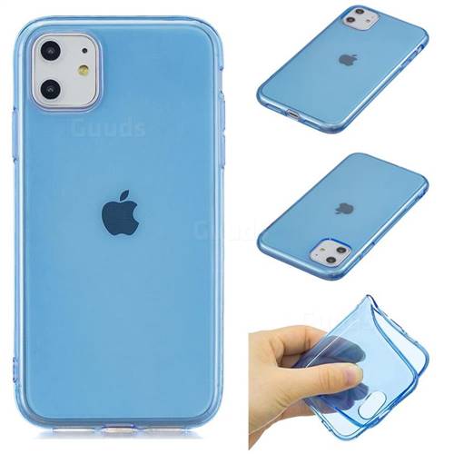 Jelly Mobile Phone Case for iPhone 11 Pro Max (6.5 inch) - Baby Blue - iPhone 11 Max inch) Cases - Guuds