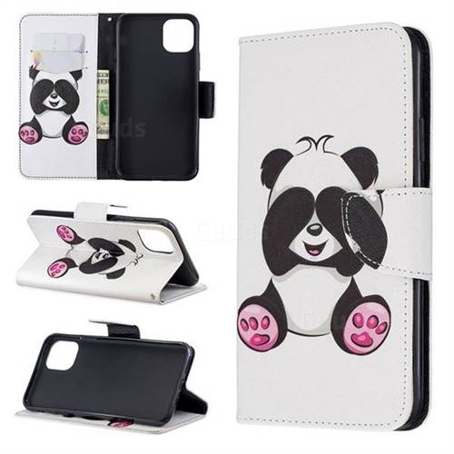 Lovely Panda Leather Wallet Case for iPhone 11 Pro Max