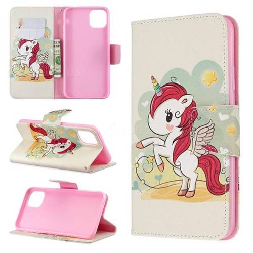 Cloud Star Unicorn Leather Wallet Case for iPhone 11 Pro Max