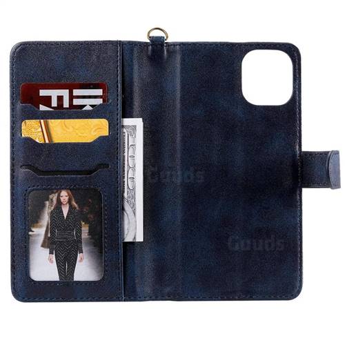 Multi-function Detachable Wallet Leather Phone Case For Iphone 11