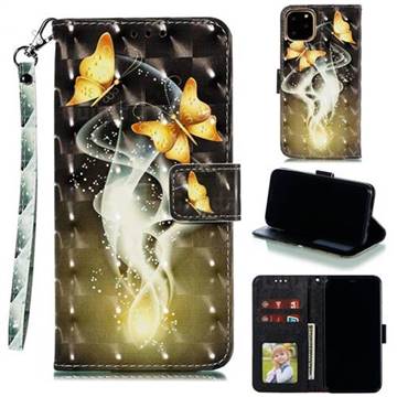 Dream Butterfly 3D Painted Leather Phone Wallet Case for iPhone 11 Pro Max (6.5 inch)