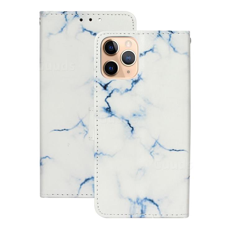 Soft White Marble PU Leather Wallet Case for iPhone 12 mini (5.4 inch)