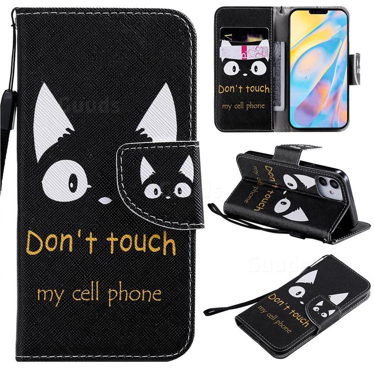 Cat Ears PU Leather Wallet Case for iPhone 12 mini (5.4 inch)