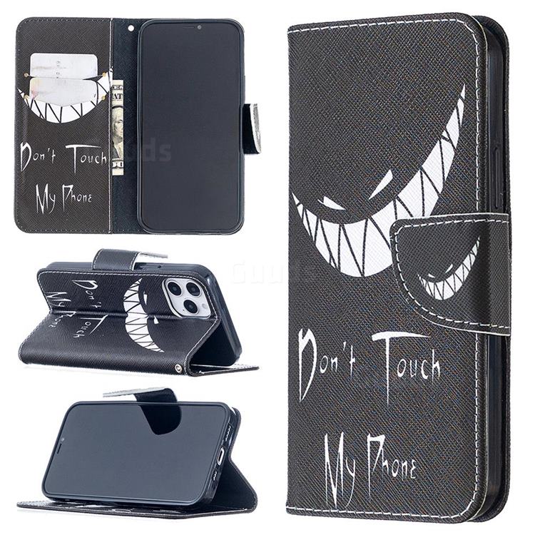 Crooked Grin Leather Wallet Case for iPhone 12 / 12 Pro (6.1 inch)