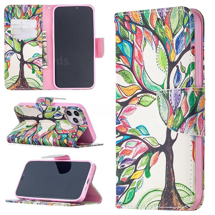 The Tree of Life Leather Wallet Case for iPhone 12 / 12 Pro (6.1 inch)